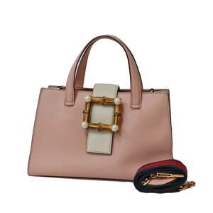 Gucci Nim Fair Medium Handbag Pink